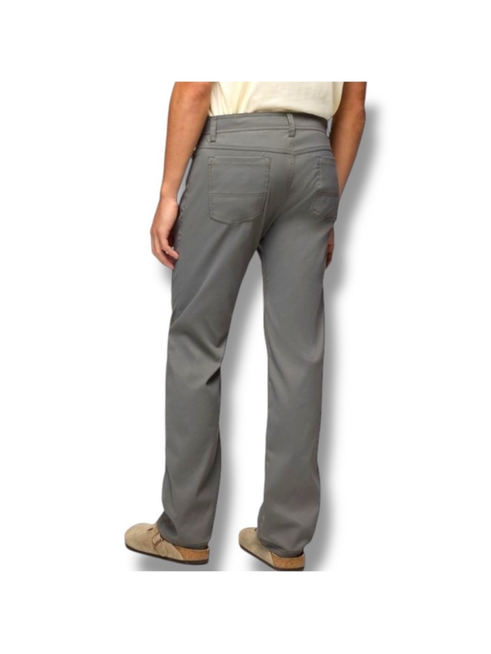 PrAna Brion Pants Men’s Size 34x32 Standard Straight in Thyme Green - Picture 3 of 9